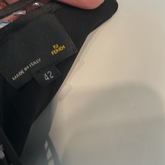 FENDI Silk NEW Y2K Dress Never Worn - Picture 16 of 17